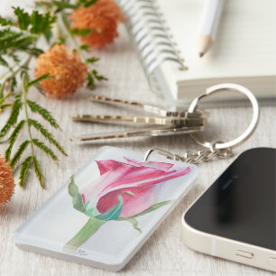 Rose/Queen Double-sided Acrylic Keychain