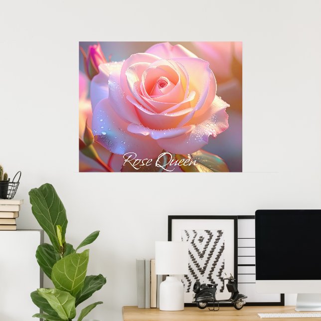Rose Queen (iridescent edition) Poster (Home Office)