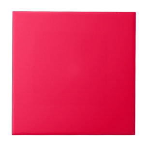 Rose Red Color Tile