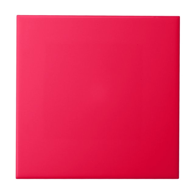 Rose Red Color Tile (Front)