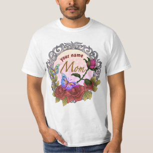 Rose Rosebud mum custom T-Shirt