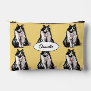 Rose Roses Flower floral Shabby Watercolor Girls Accessory Pouch