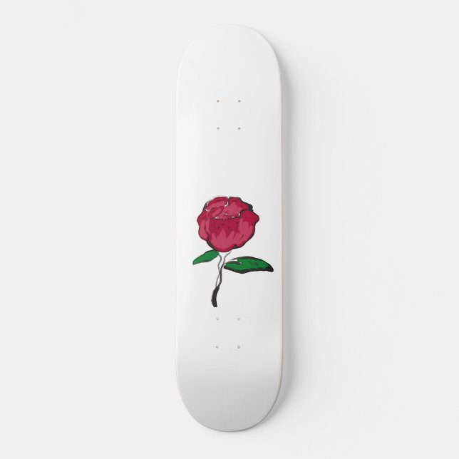 rose skateboard (Front)