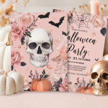 Rose Skull Halloween