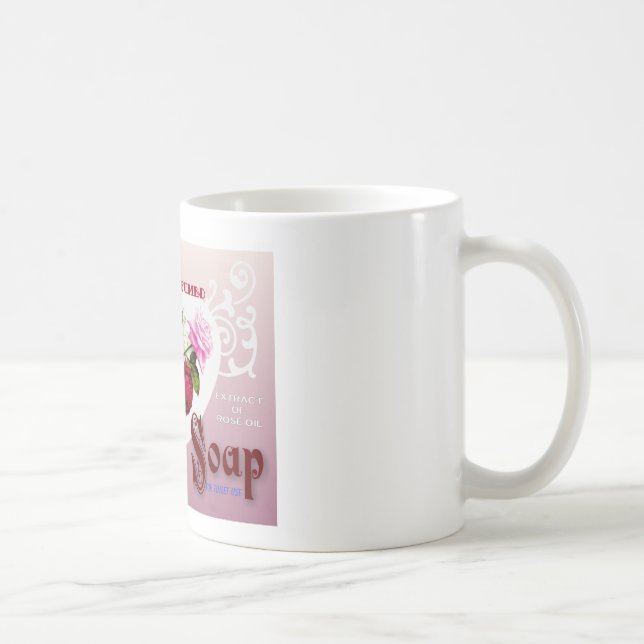 Rose Soap Coffee Mug (Right)