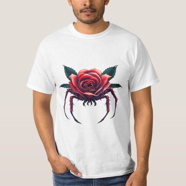 Rose Spider T-Shirt (Front)