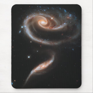 Rose Spiral Galaxies Mouse Mat