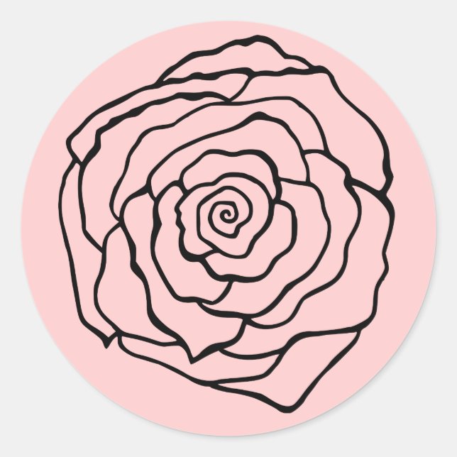 Rose Sticker (Front)
