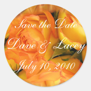 Rose Sticker-customise for your use Classic Round Sticker