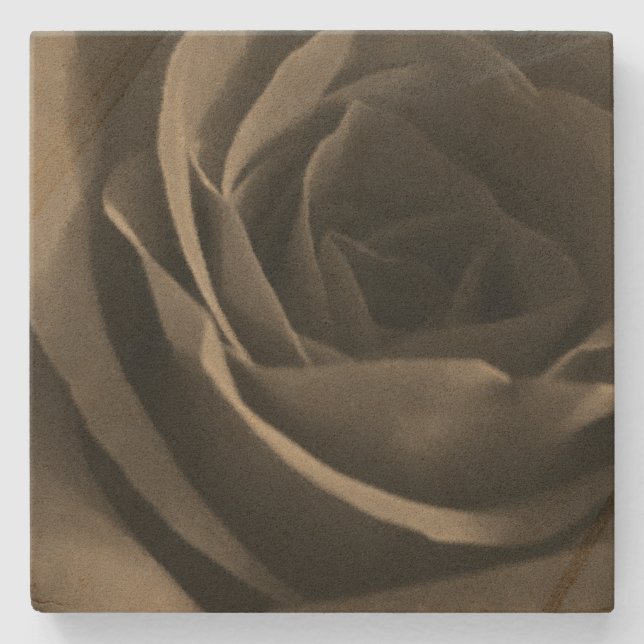 Rose Stone Coaster (Front)