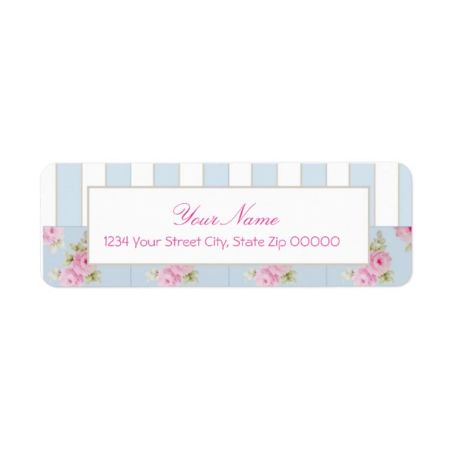 Rose & Stripe <Blue Label (Front)