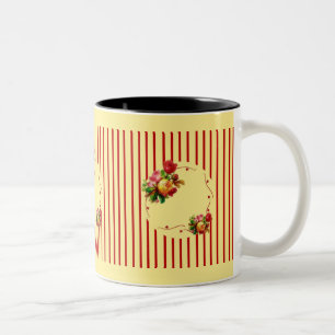 Rose Stripe Mug