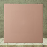 Rose Tan Solid Colour Tile<br><div class="desc">Rose Tan Solid Colour</div>