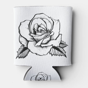 rose tattoo can cooler