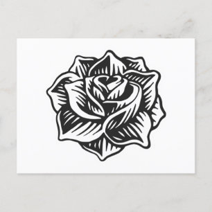 Rose Tattoo Postcard