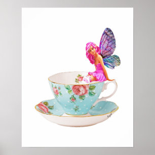 Rose, Teacup Fairy, Poster