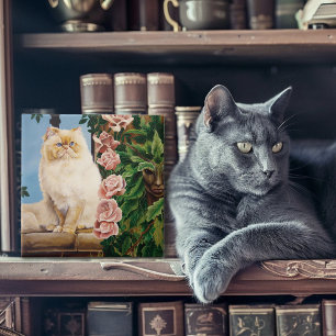 Rose the Persian Cat Tile