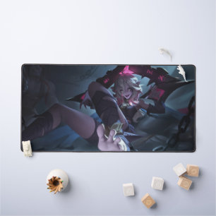 Rose Thorn Gaming Desk Mat Cute Vampire themed