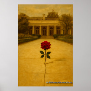 Rose Through the Crack: Back of the White House Poster