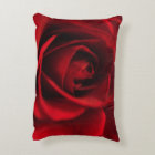 Rose throw pillow