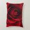 Rose throw pillow