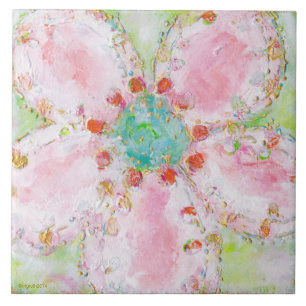 Rose tile