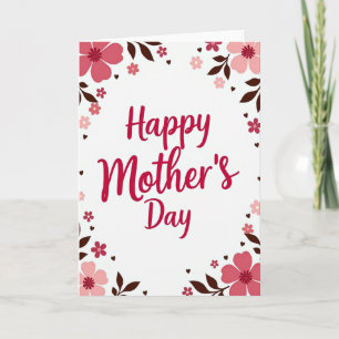 Rose Tinted Mothers Day Card