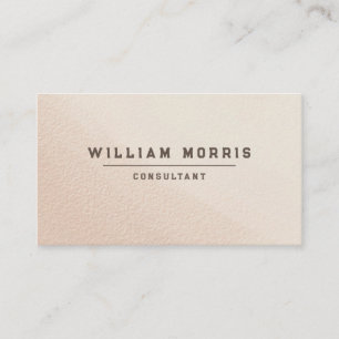 Rose Tone Minimalist QR Code Professional  Business Card