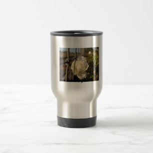 Rose Travel coffee cup