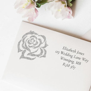 Rose Tribal Regency Self-inking Stamp