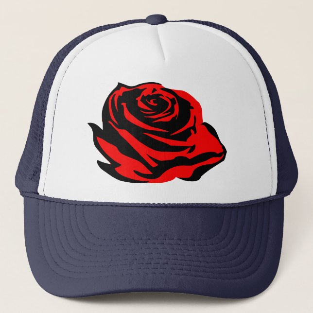 Rose Trucker Hat (Front)