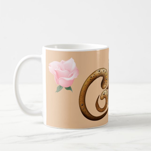 Rose Valentine's Day Coffee Mug (Left)