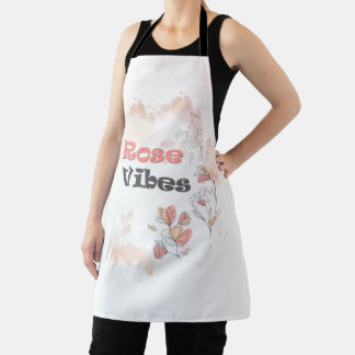 Rose Vibes – Aesthetic Floral Mood Apron