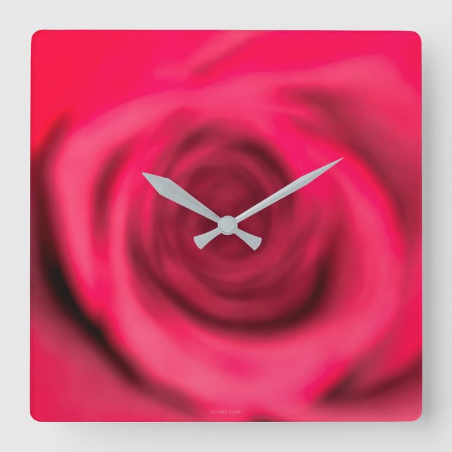 Rose Wall Clock (Front)