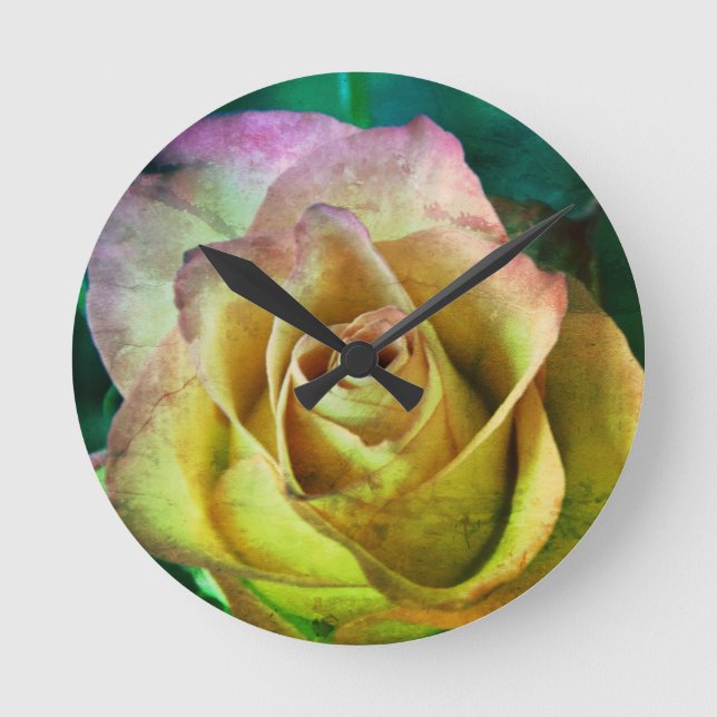 Rose Wall Clock (Front)