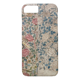 'Rose' wallpaper design (pencil and w/c on paper) iPhone 8/7 Case