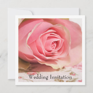 Rose Wedding Invitation