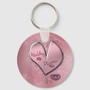 Rose Wedding Planner Keychain