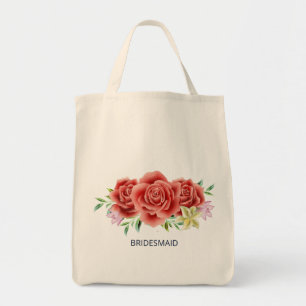 Rose Wedding  Tote Bag