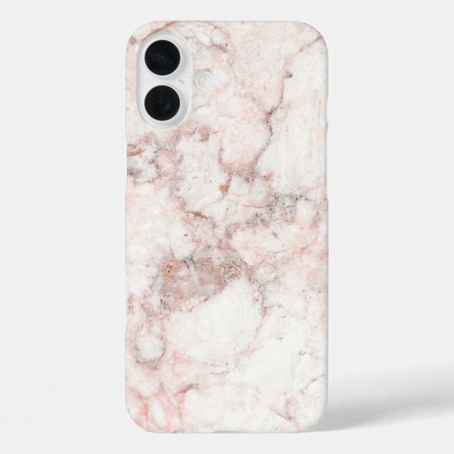 Rose White Marble Case-Mate iPhone Case (Back)