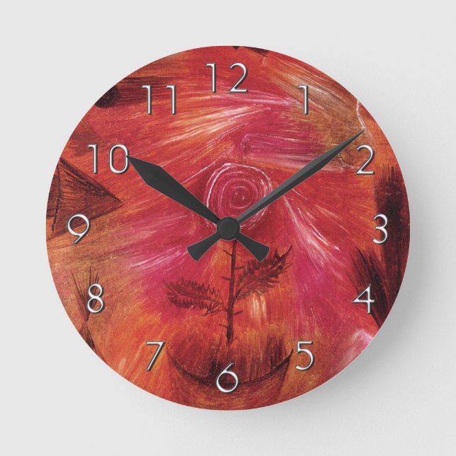 Rose Wind Round Clock (Front)