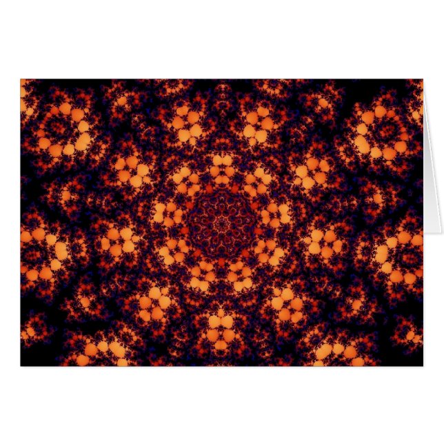 Rose Window Card (Front Horizontal)