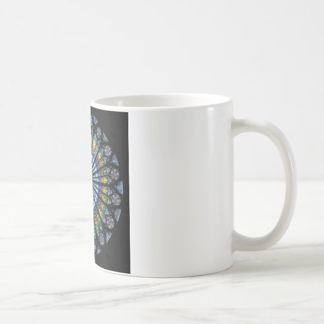 rose window coffee mug (Right)