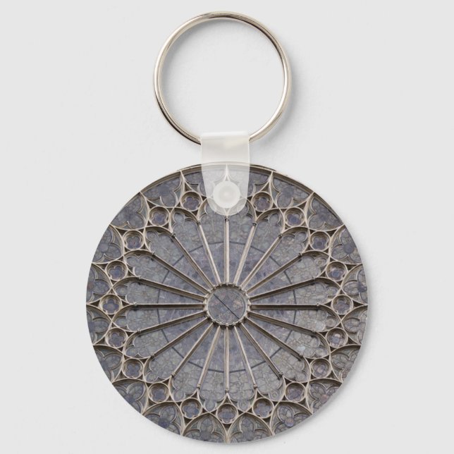 Rose Window, Ebrach Abbey Key Ring (Front)