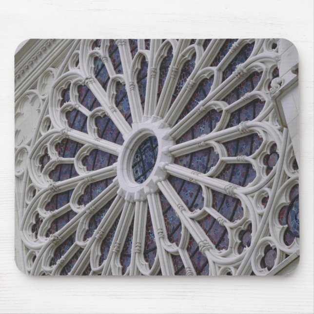 Rose window from the west facade, c.1270 mouse mat (Front)