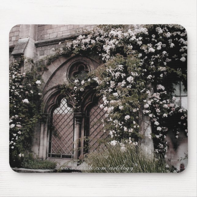 Rose Window Mousepad (Front)