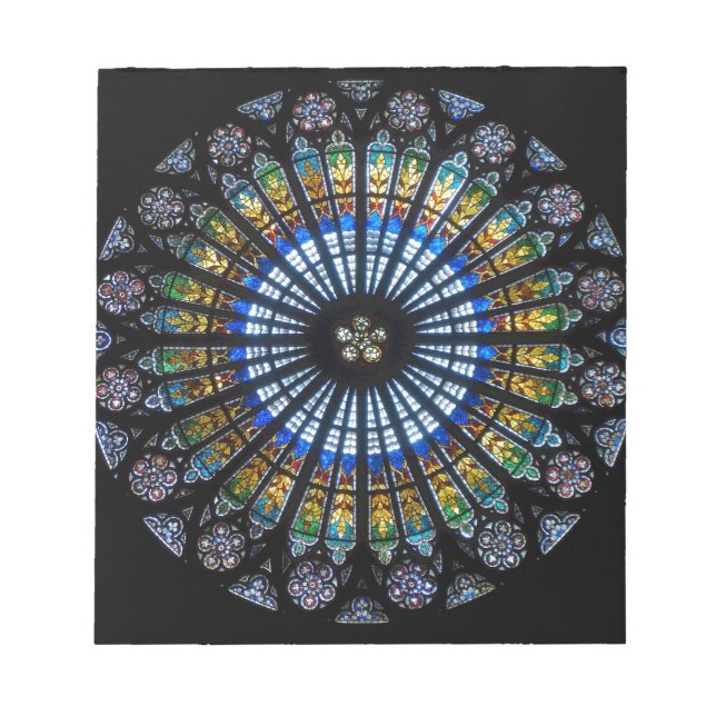 rose window notepad (Front)