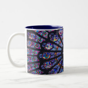 Rose Window Paris Two-Tone Coffee Mug