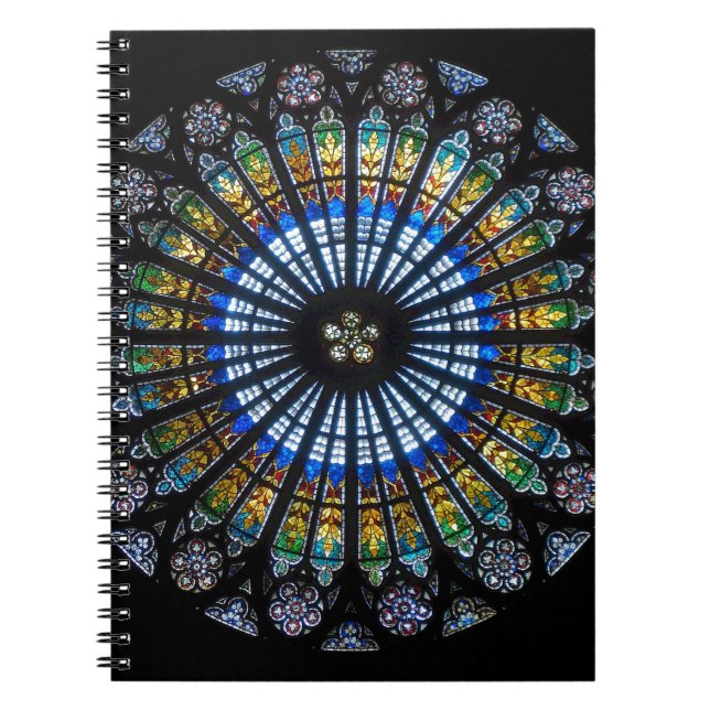 rose window strasbourg cathedral notebook (Front)