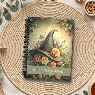 Rose Witch Hat – Notebook for Magical Thoughts